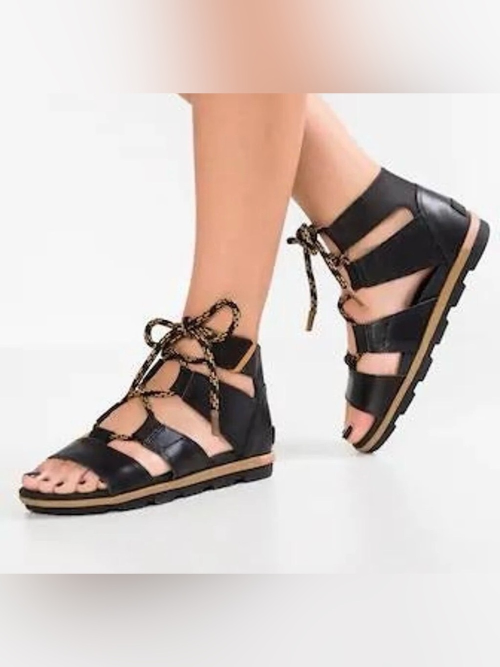 SOREL o Torpeda Lace II outdoor gorpcore lace up gladiator Sandals 6